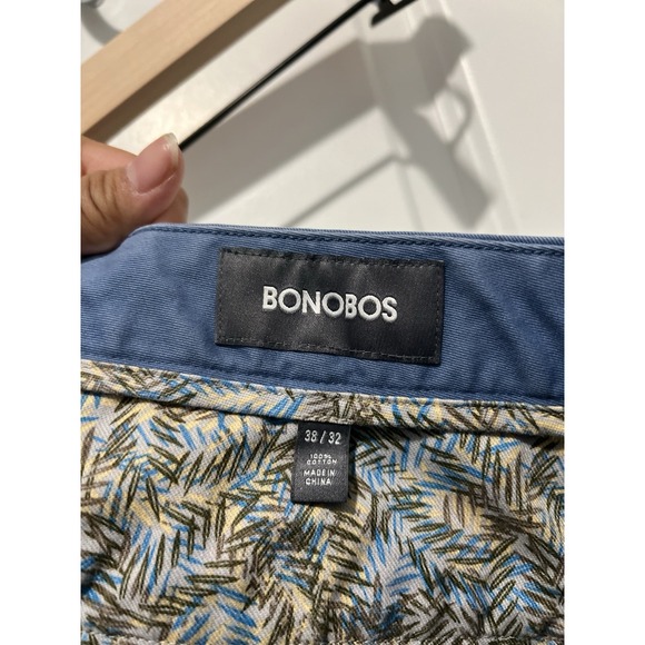 Bonobos Pants‎ Mens 38X32 Blue Chinos Khakis Straight Leg - Picture 3 of 4